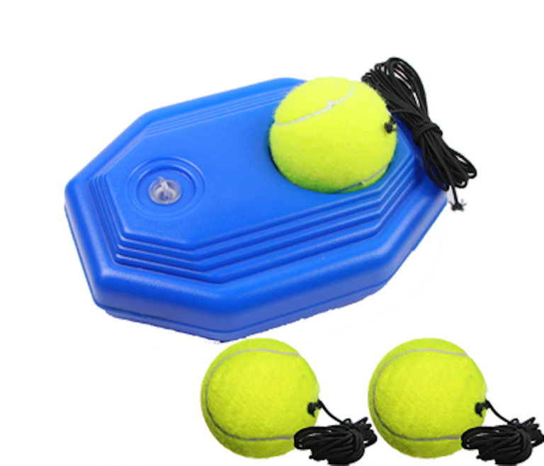 VIV Tennis Balls with String Trainer Rebound Set